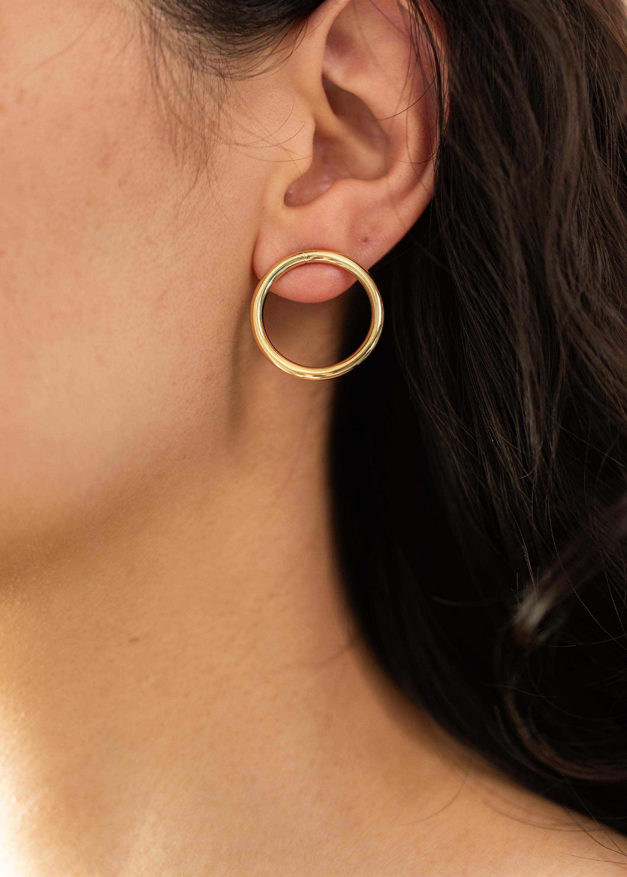 Halo Hoop Earrings