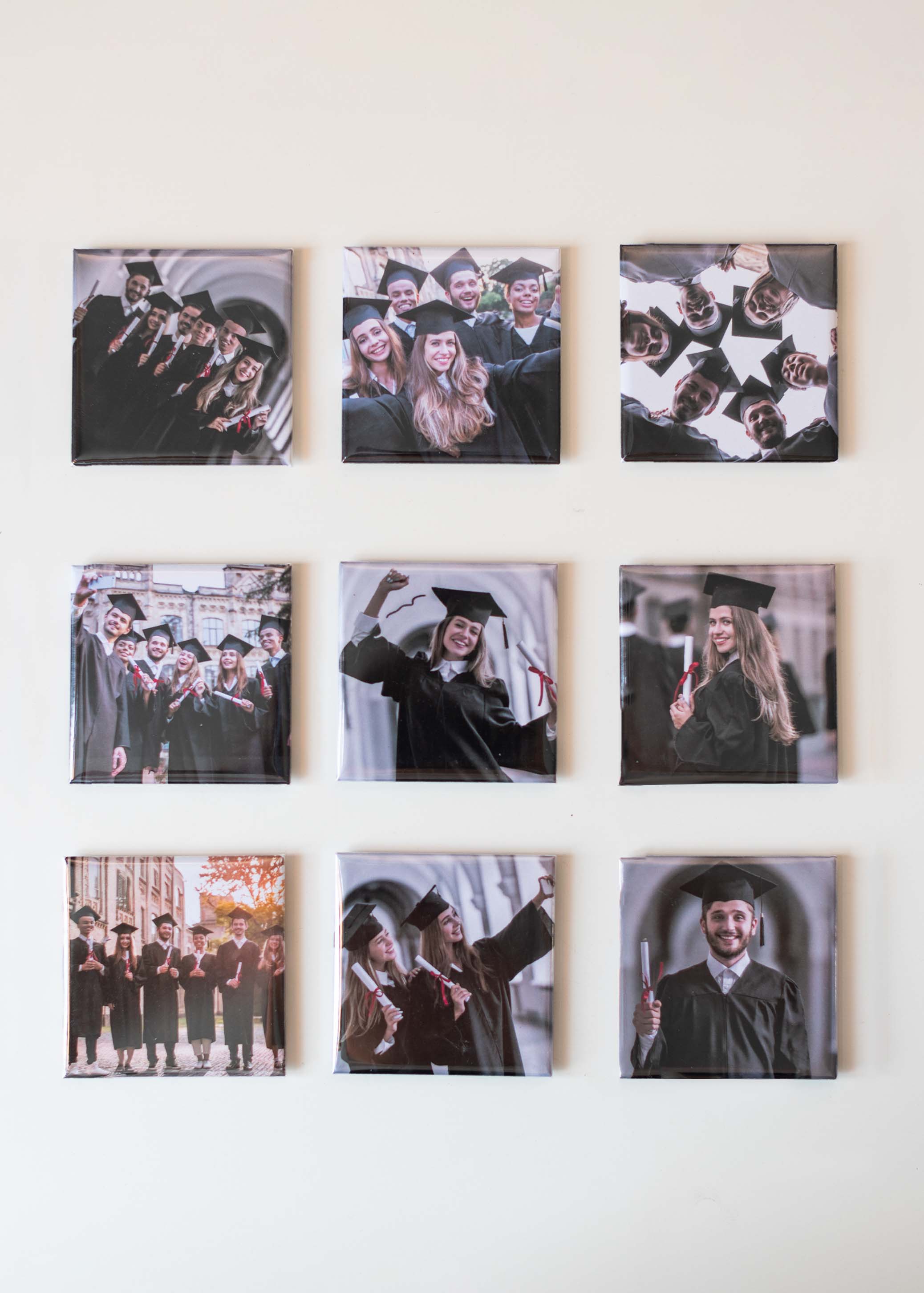 Graduation Metal Fridge Magnets