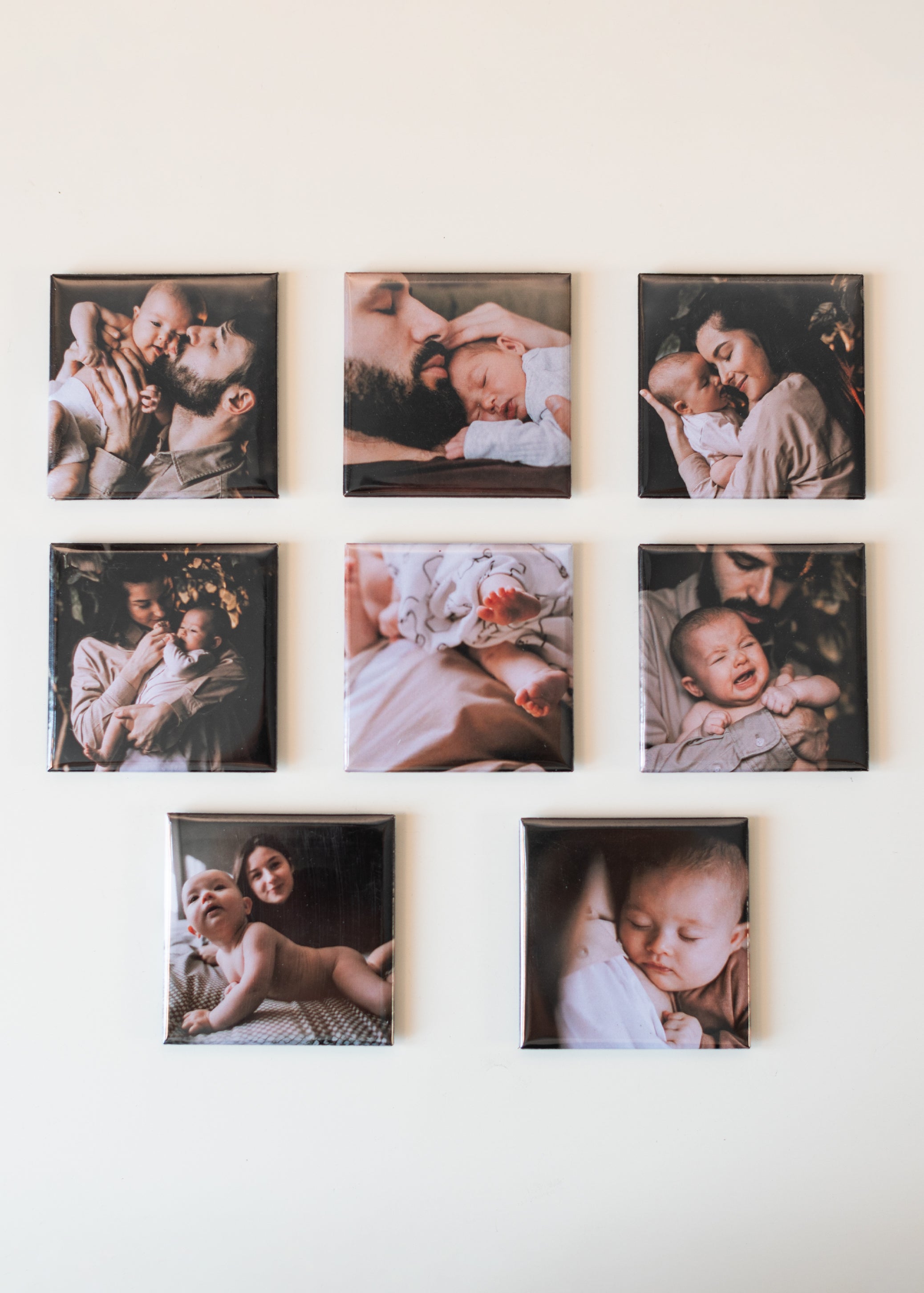 Newborn Metal Fridge Magnets