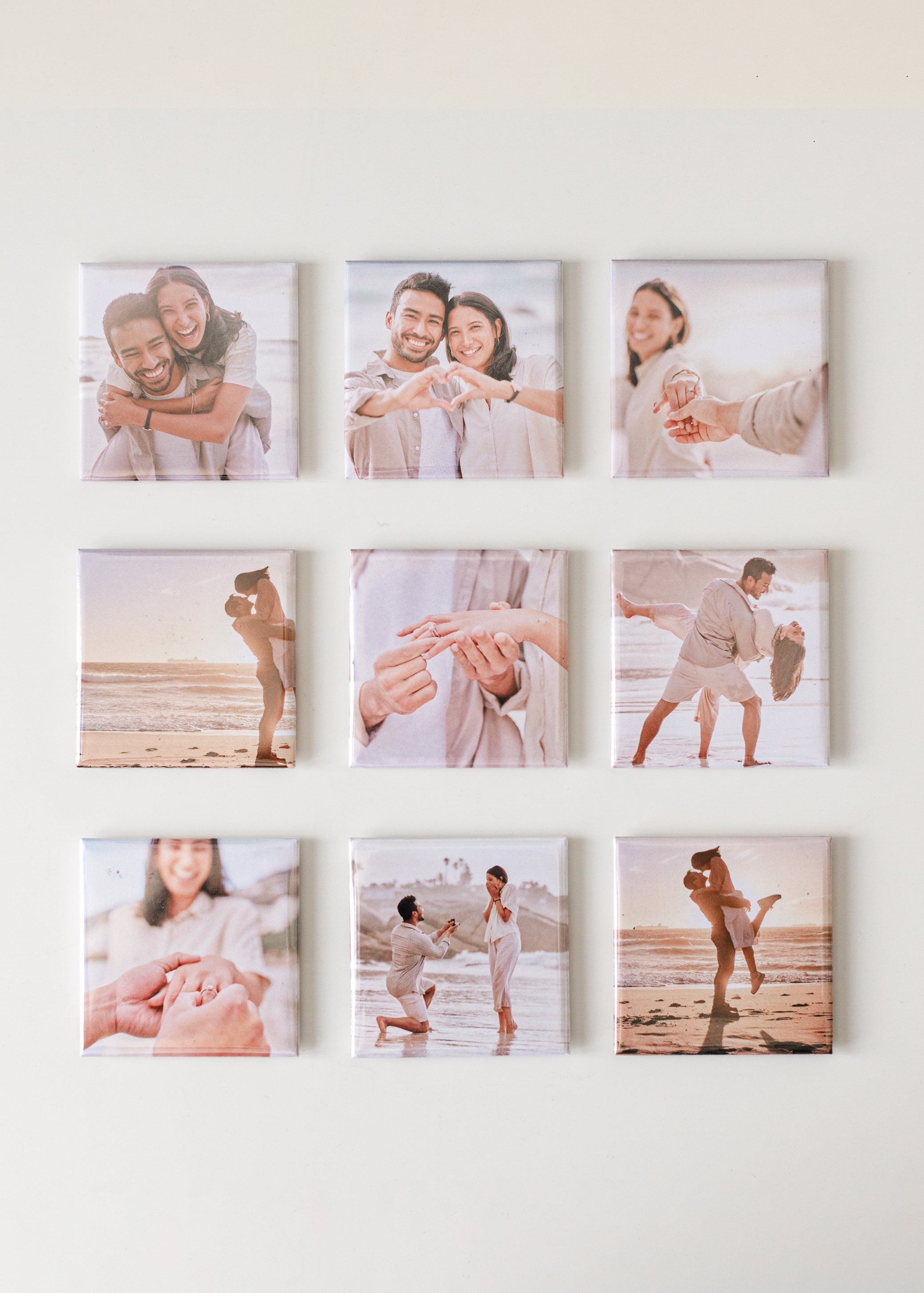 Engagement Metal Fridge Magnets