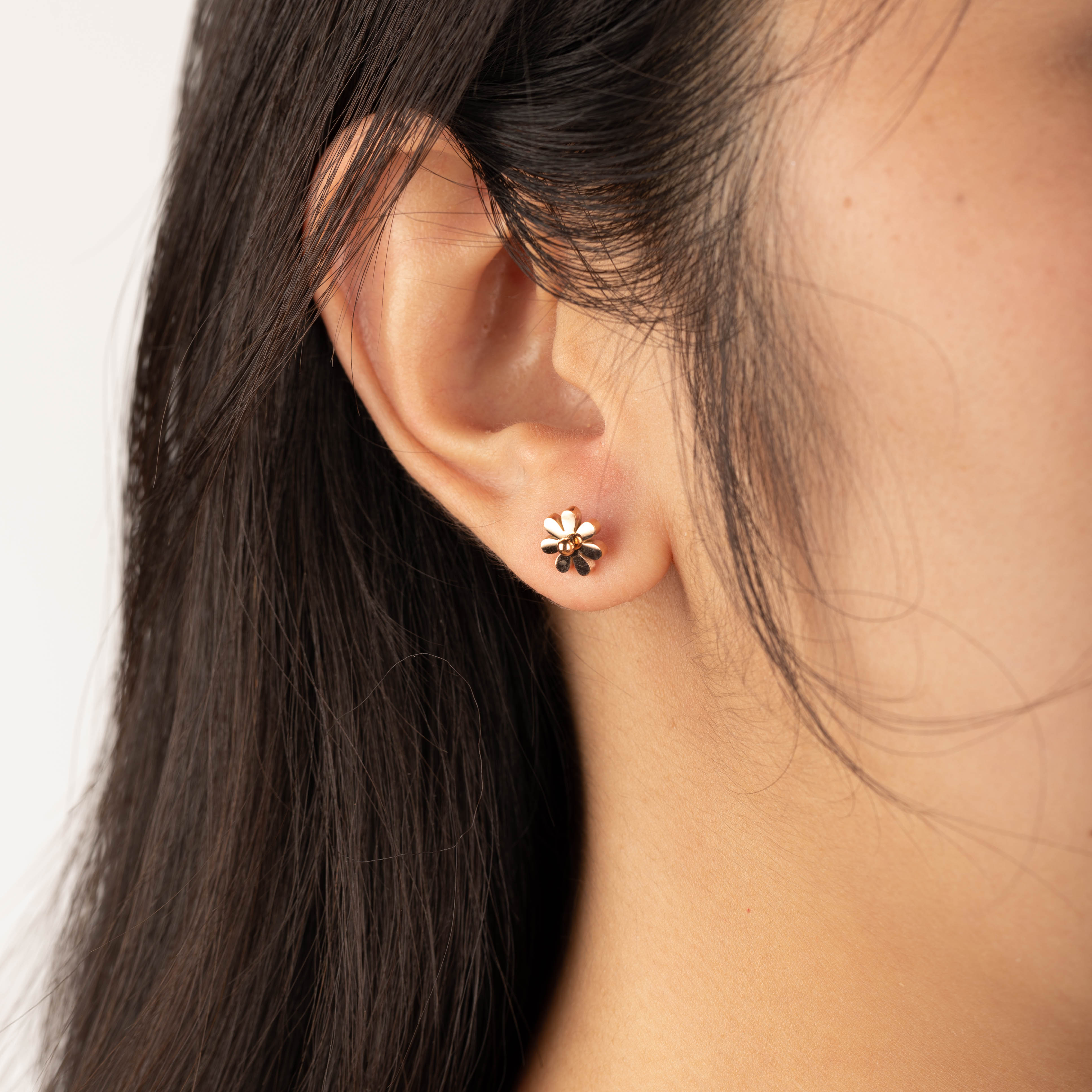 Rose Daisy Studs