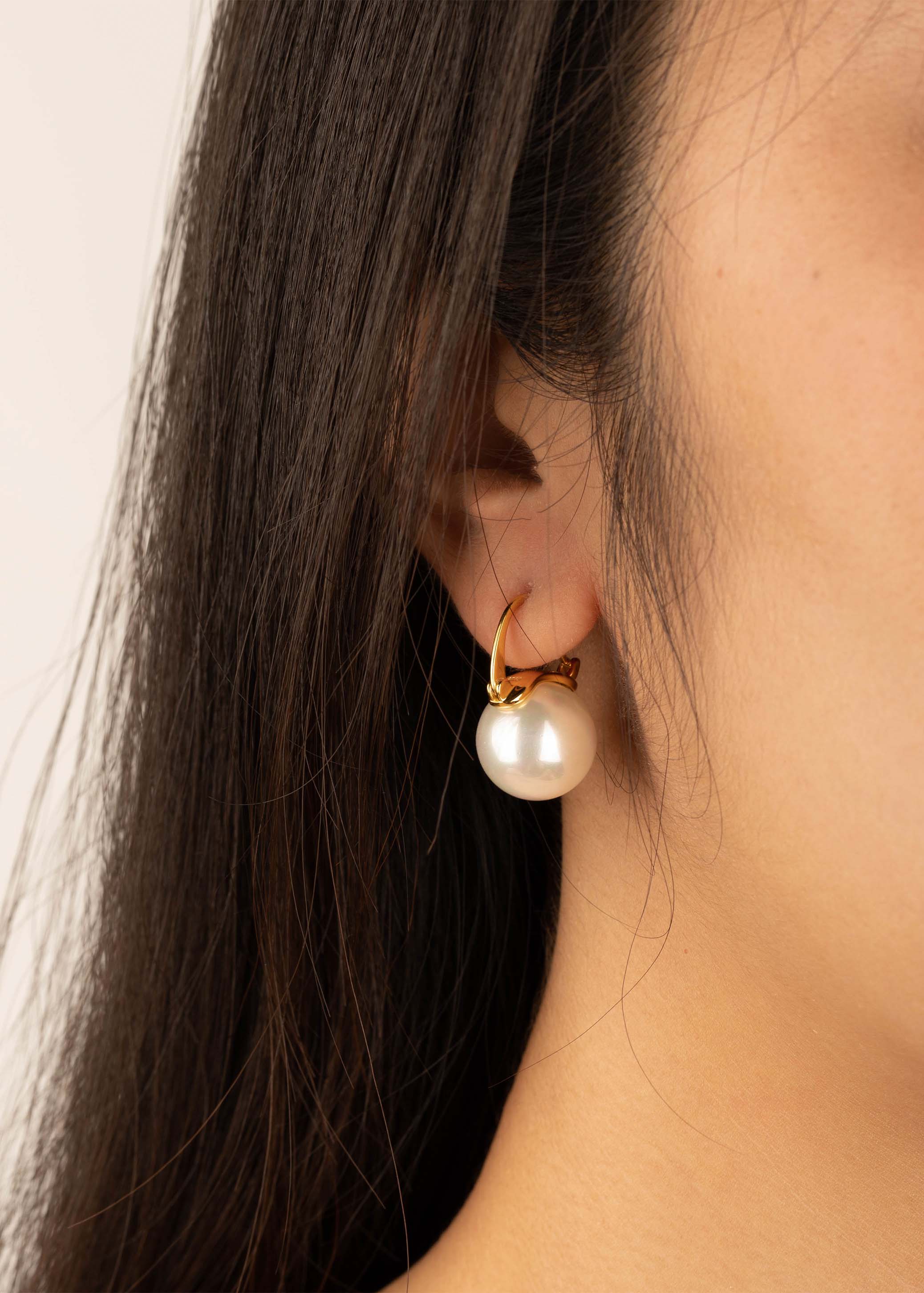 Pearl Sphere Earrings