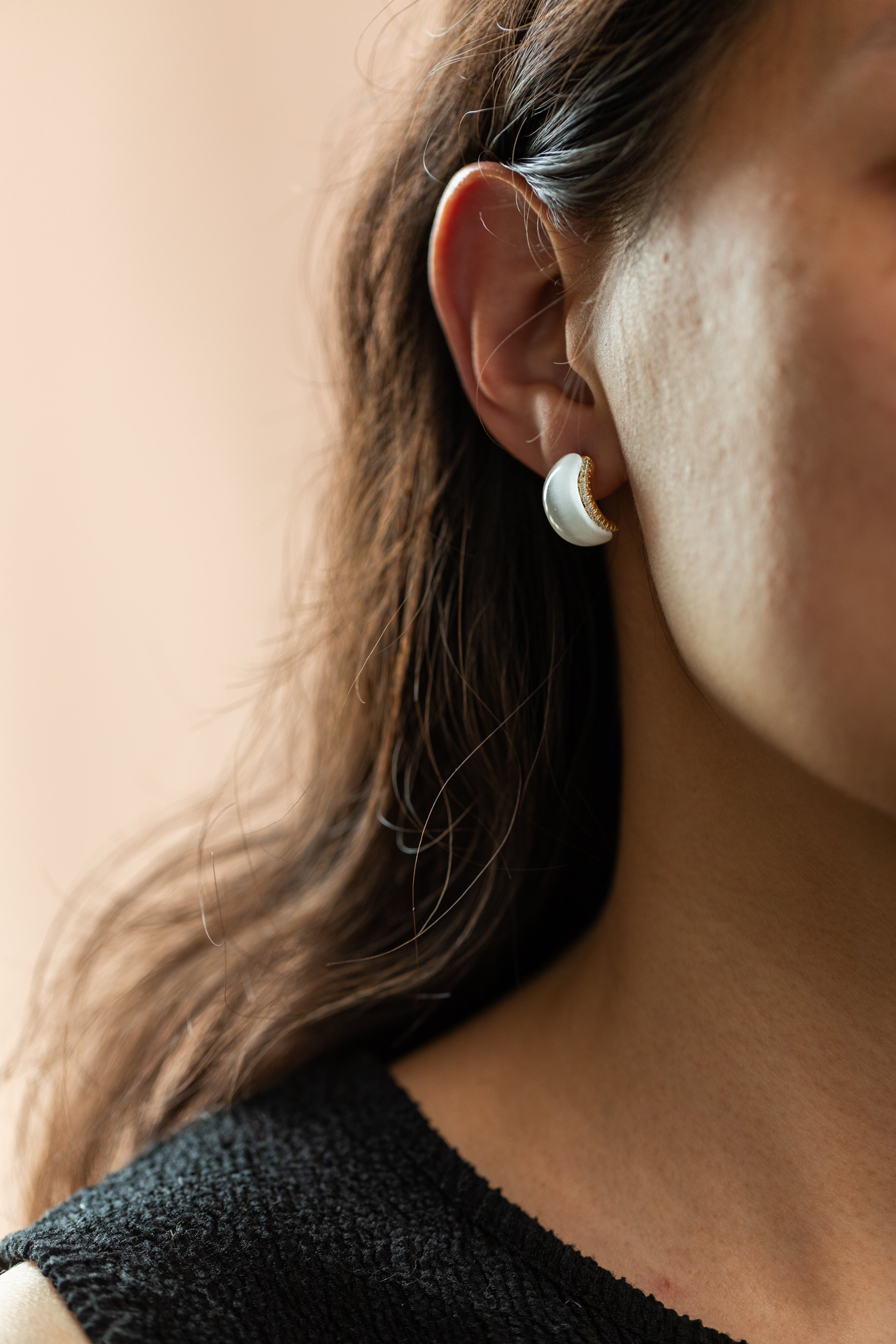 Luminescent Drip of Aqua Earrings