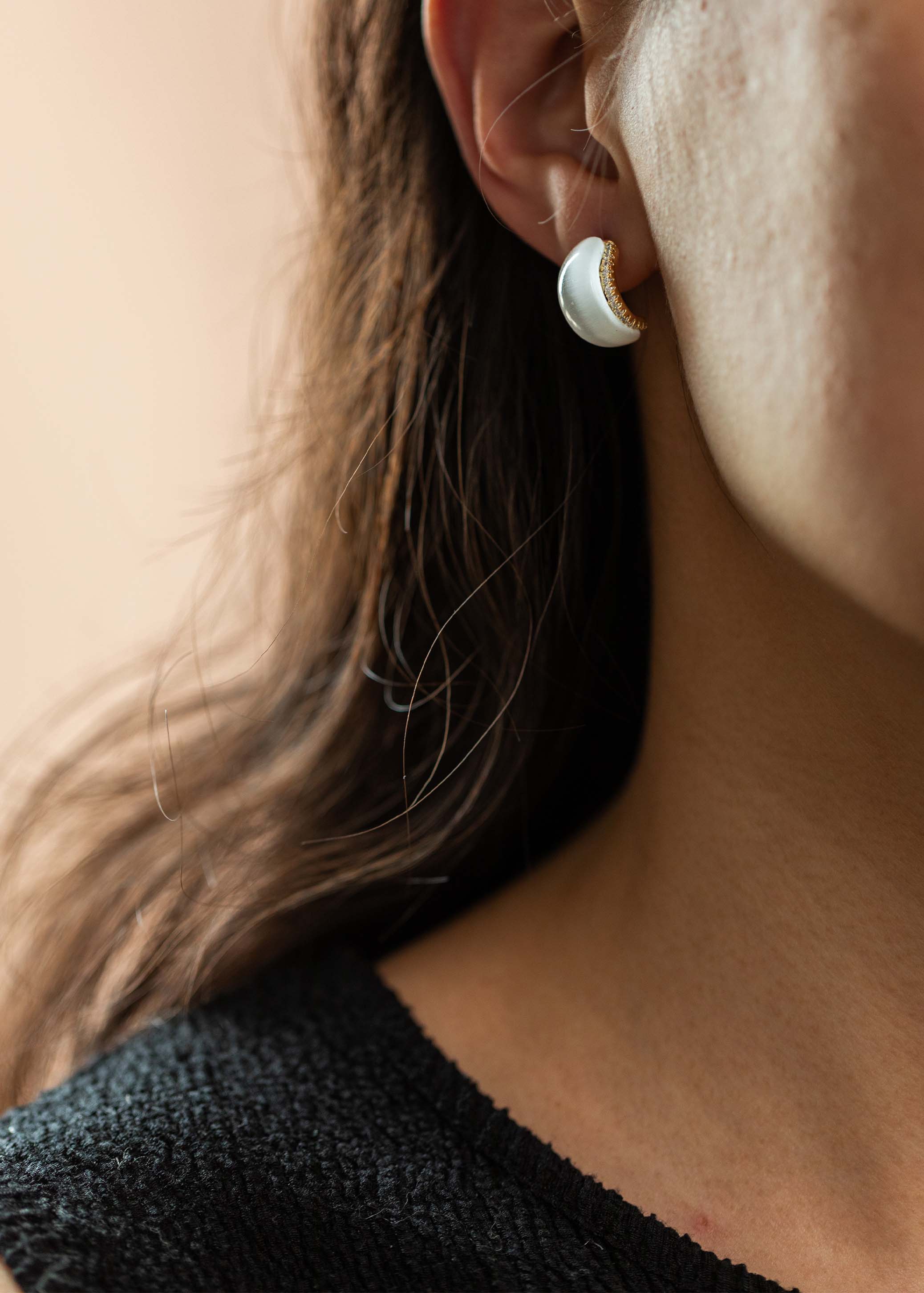 Luminescent Drip of Aqua Earrings