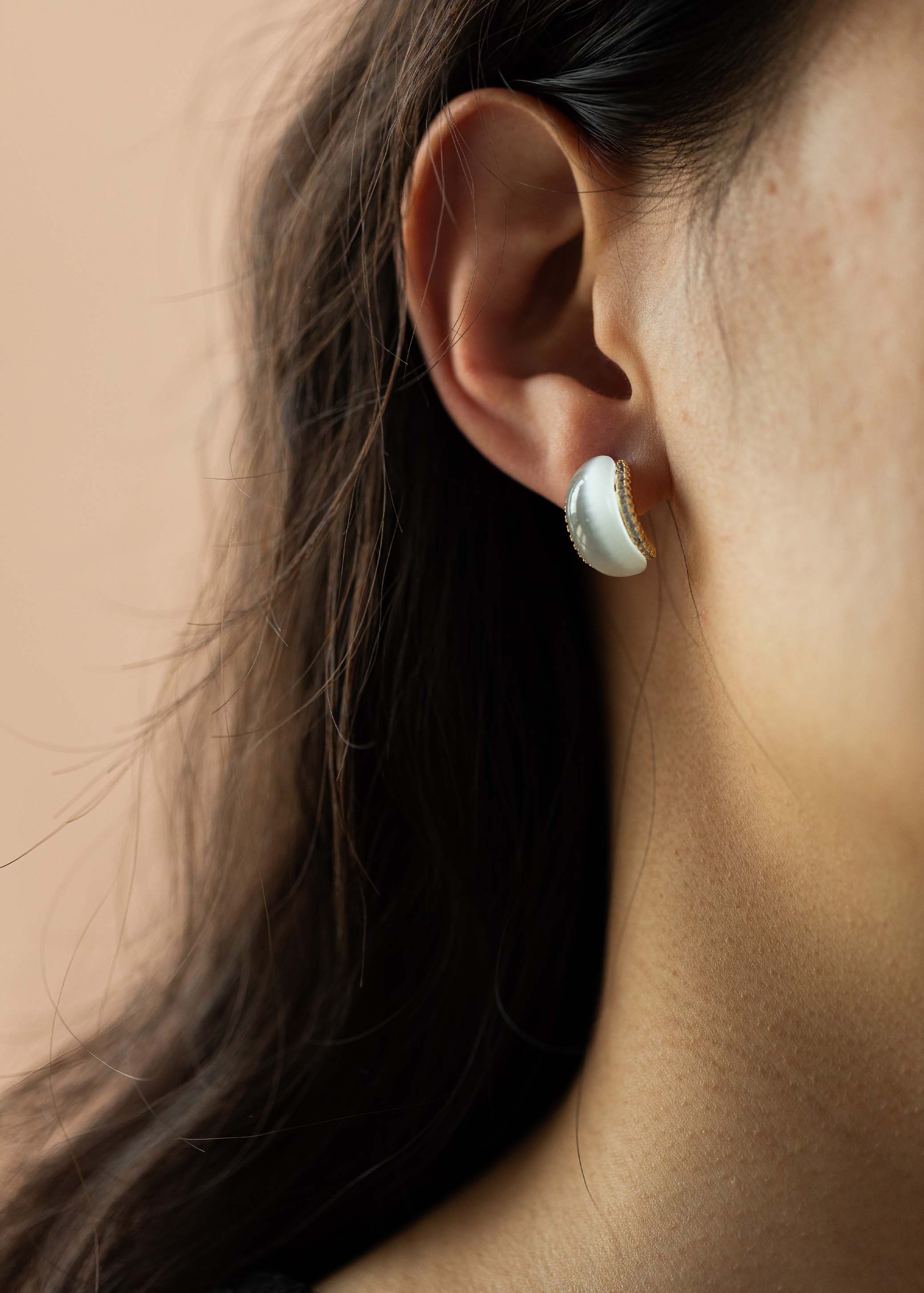 Luminescent Drip of Aqua Earrings