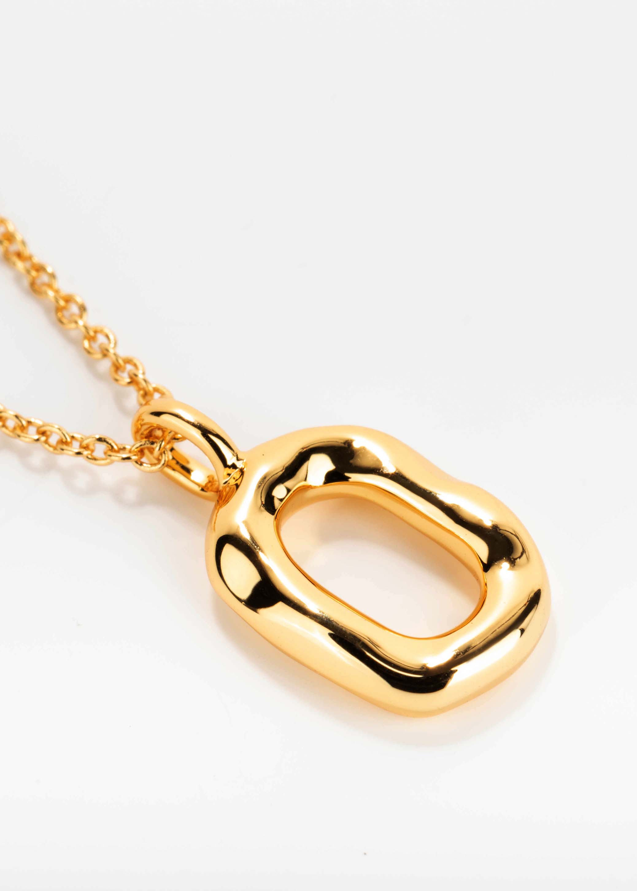 Golden Frame Necklace