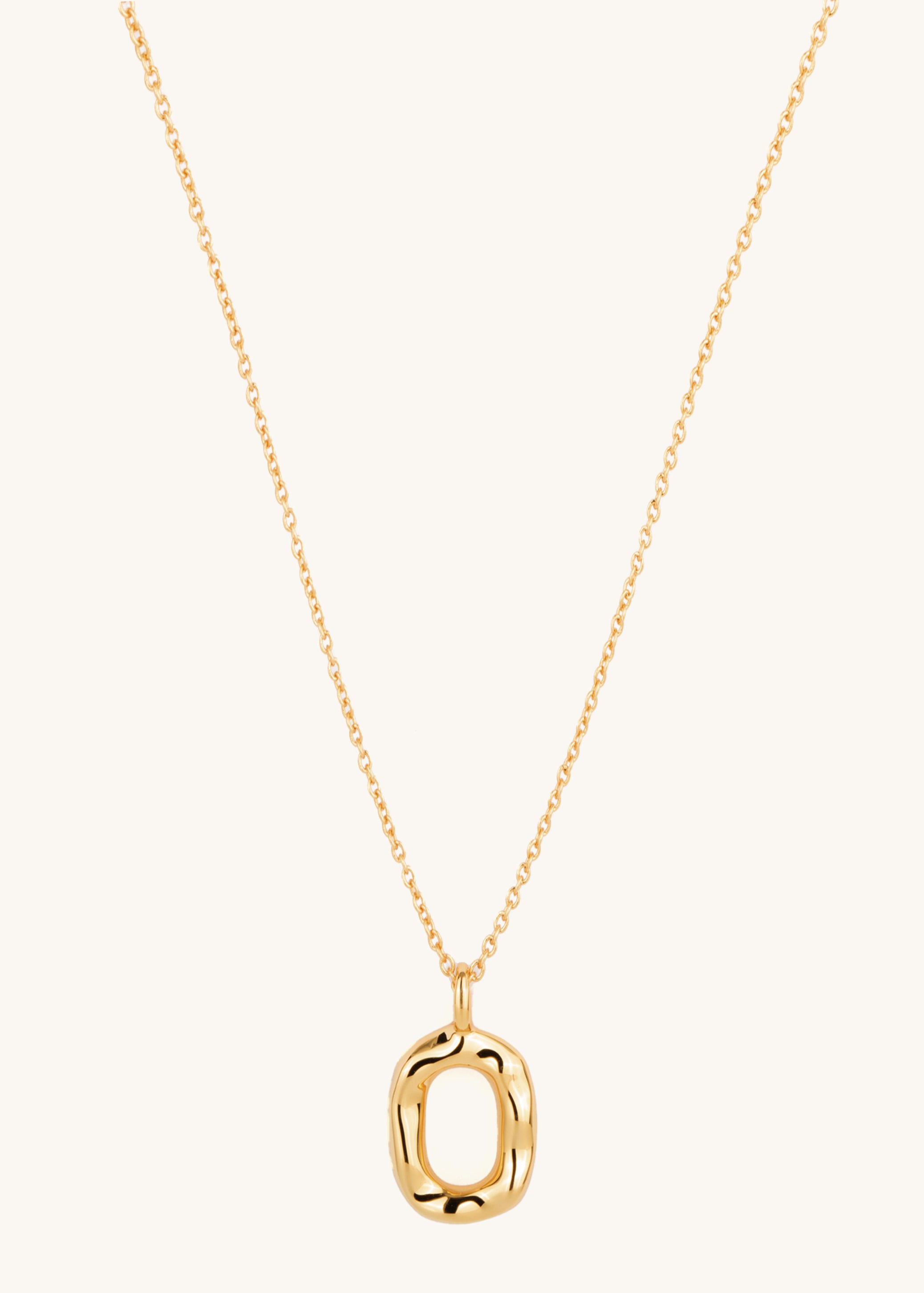 Golden Frame Necklace