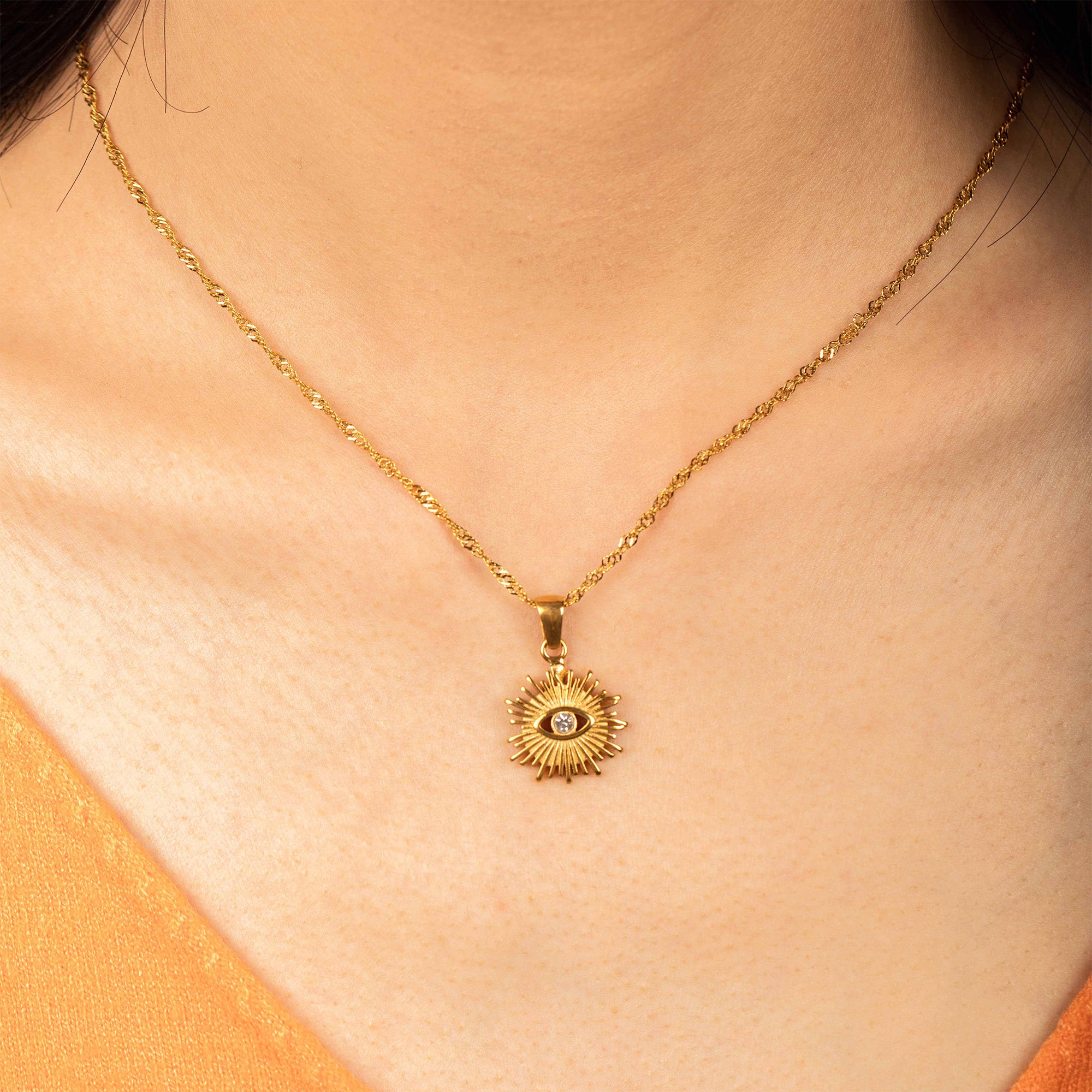 Eye of The Sun Necklace