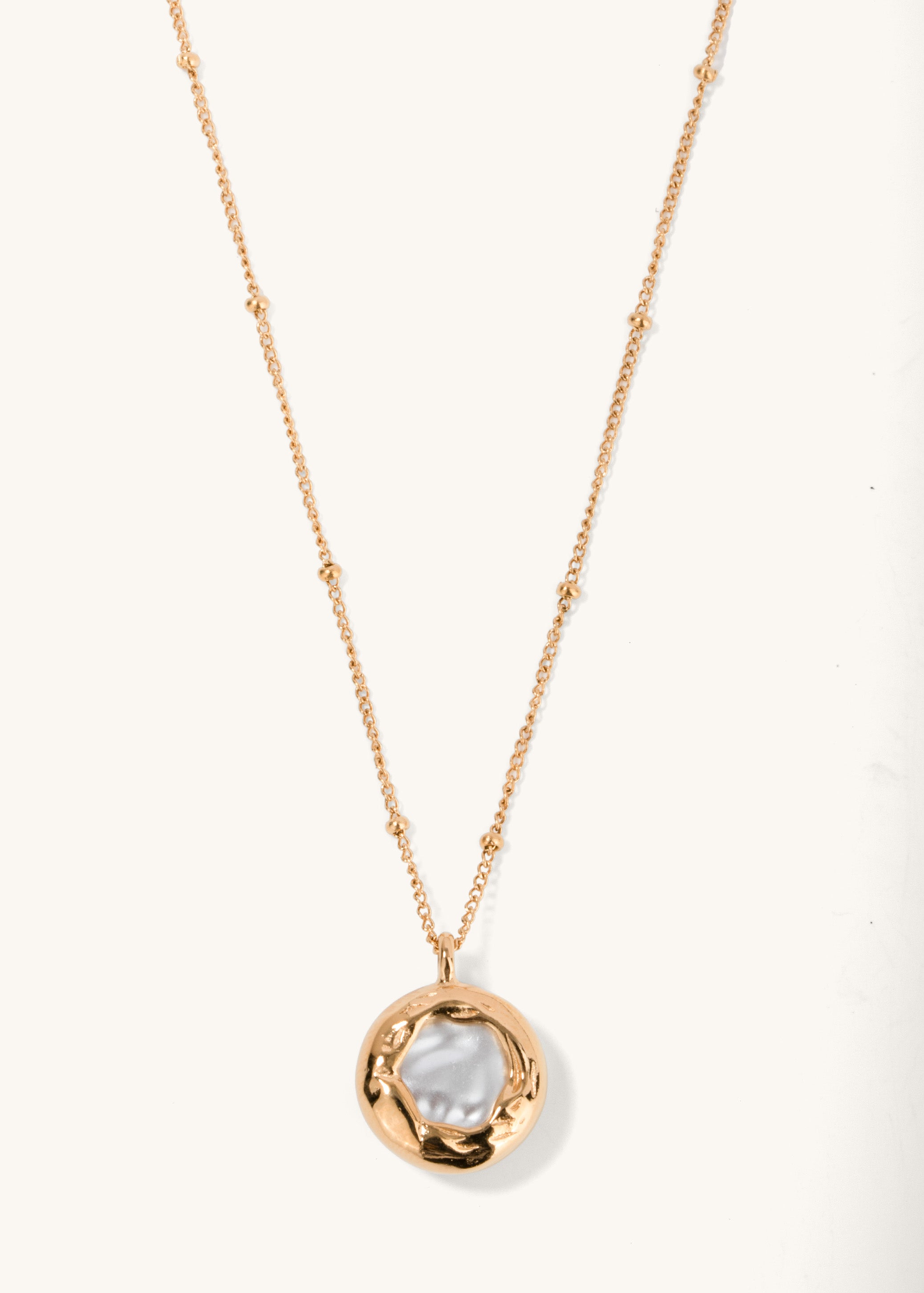 Lunar Seashell Necklace