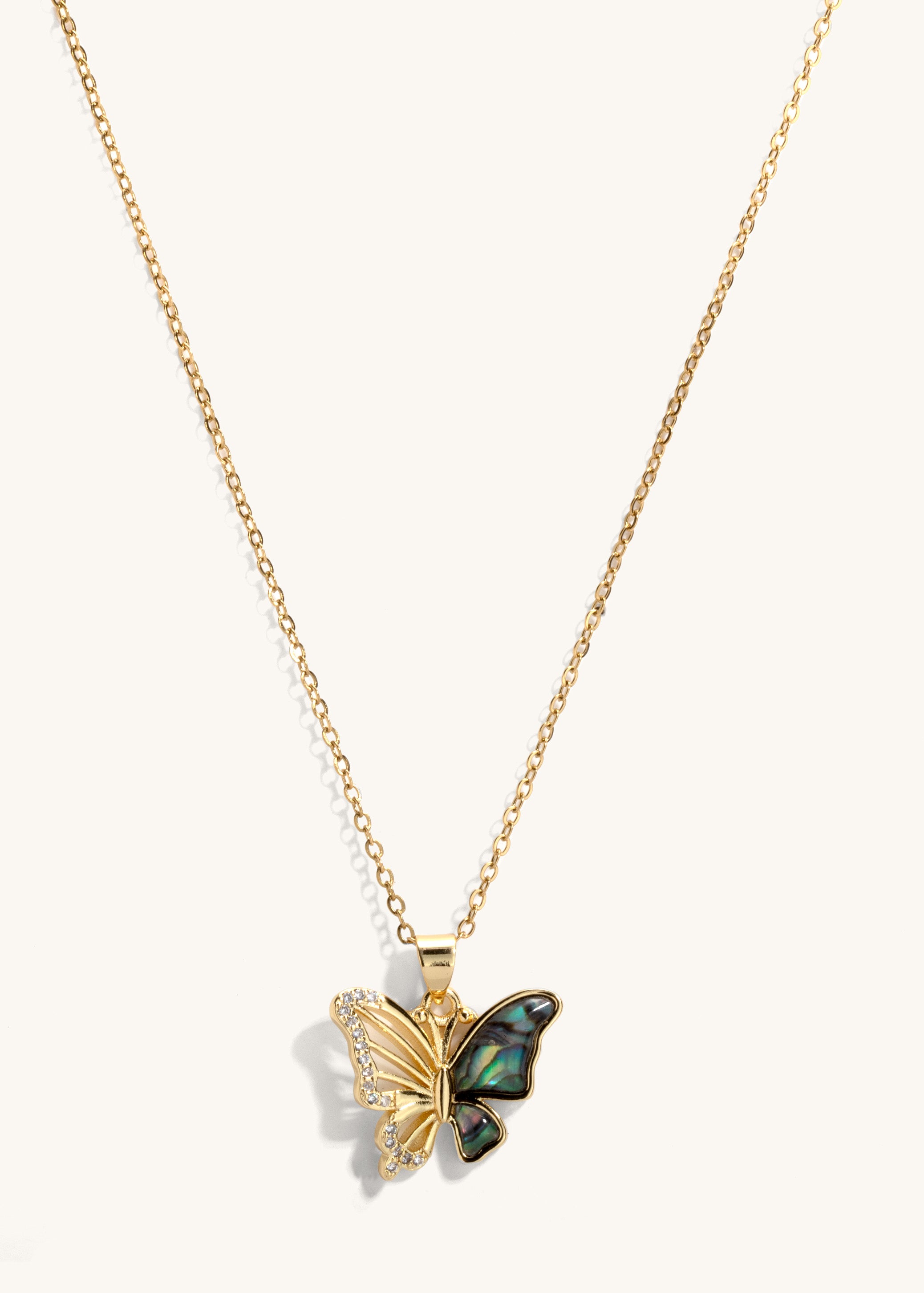 Aurora Butterfly Necklace