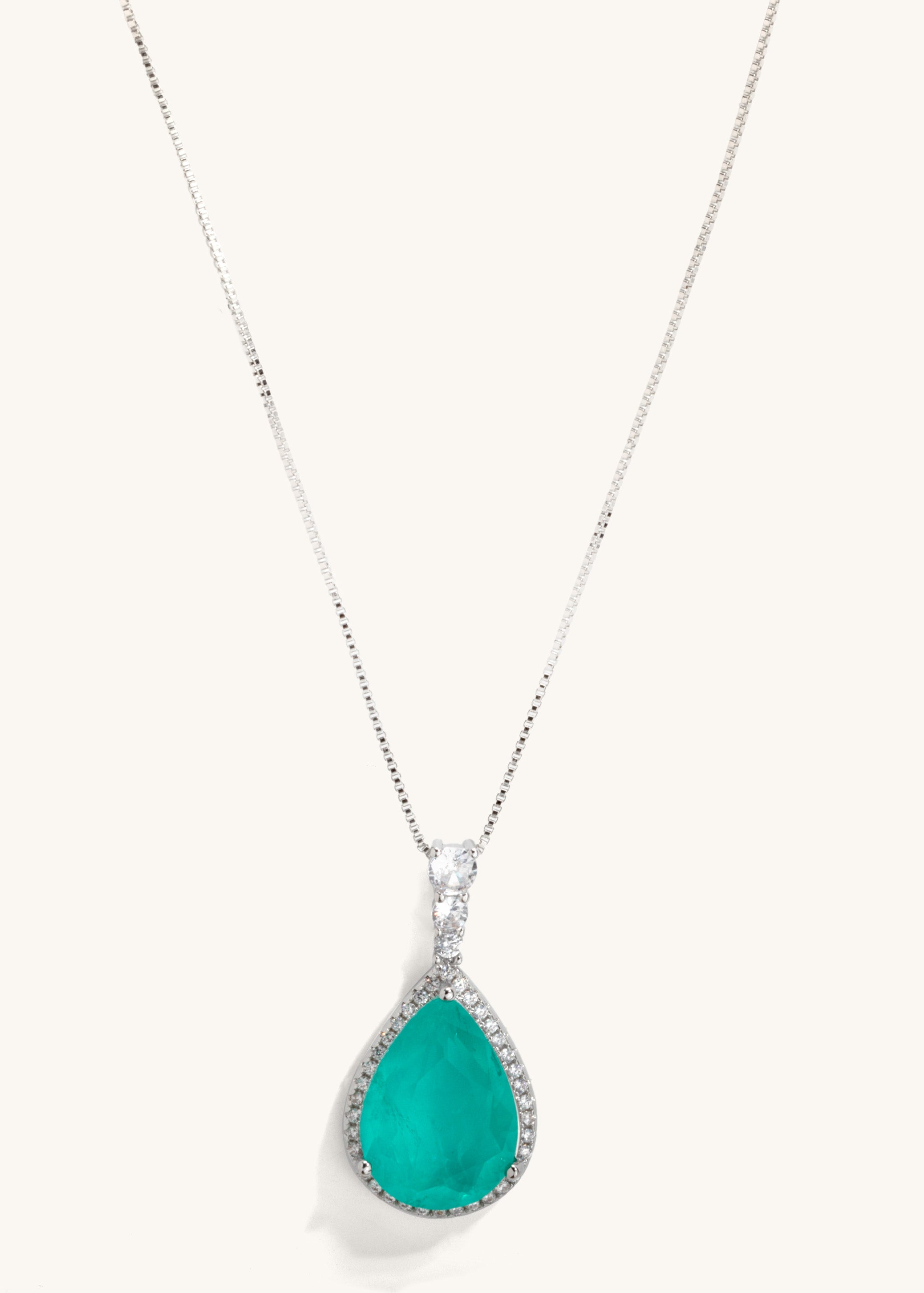 Serene Blue Drop Pendant